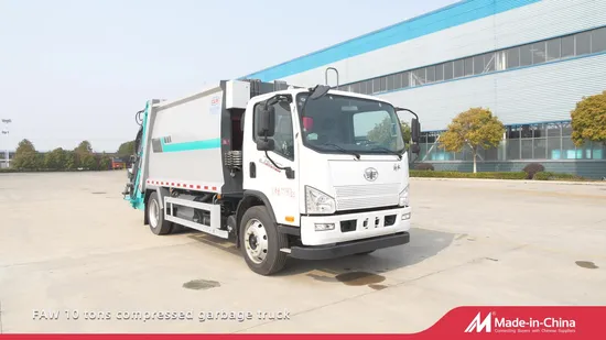 Прочный гидравлический мусоровоз по выгодной заводской цене