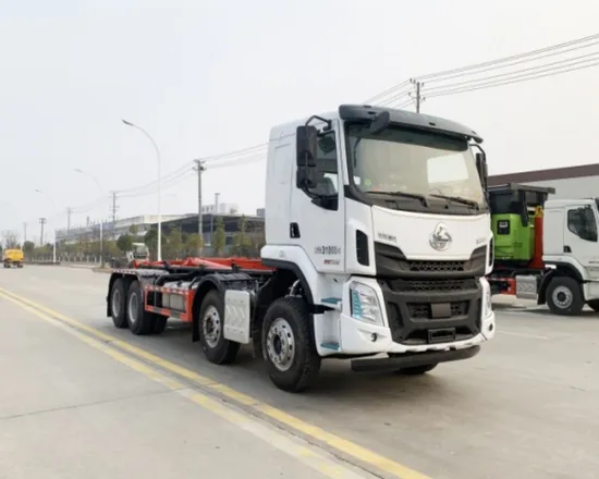Китайский Dongfeng/HOWO/Shacman/Beiben/Foton 20-тонный мусоровоз с крюковым подъемником Ampliroll Arm 6X4, установленный на грузовике, 20-тонный, прямая продажа с завода