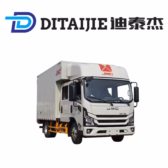 Двухкабинный грузовик N720 JMC Cargo Box Truck 4X2, развозной фургон, 3,5 тонны