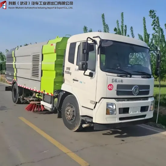 Состояние абсолютно нового Dongfeng, цена агента, Euro 3, 4X2, лево-/правосторонний, 8 куб. м, подметально-уборочная машина, уличный подметальный грузовик, продажа