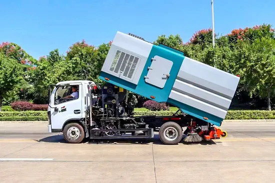 Jmc Shakman Shacman Sino Isu Zu HOWO JAC Foton Road Sweeper 4m3 Street Sweeper Washer and Sweeper Truck for Washer Clean