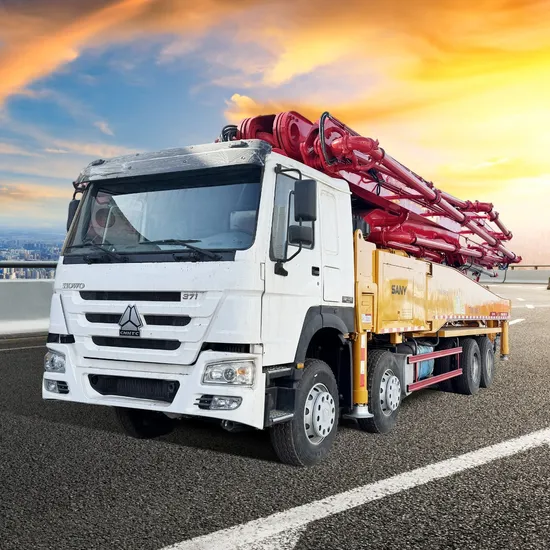 Доступный бетононасос, устанавливаемый на грузовике, с высокой эффективностью
